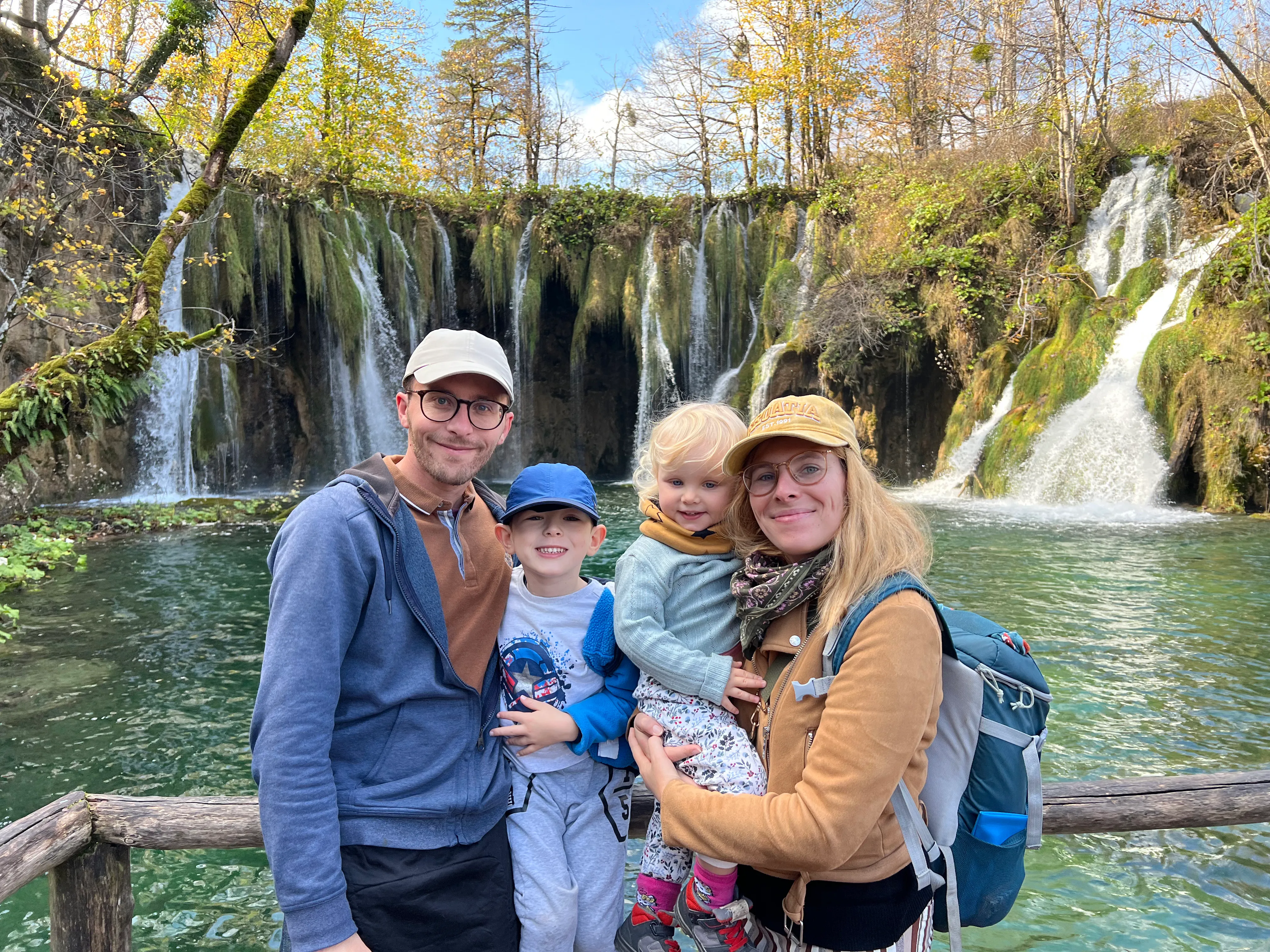 La famille Herlin en voyage