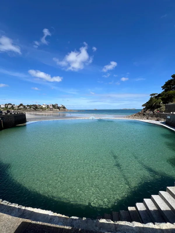 Vue du littoral breton lors d'un séjour en Bretagne